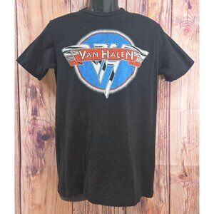 Van Halen Black T-Shirt Medium Band Logo Graphic